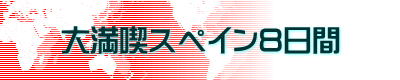 大満喫スペイン8日間
