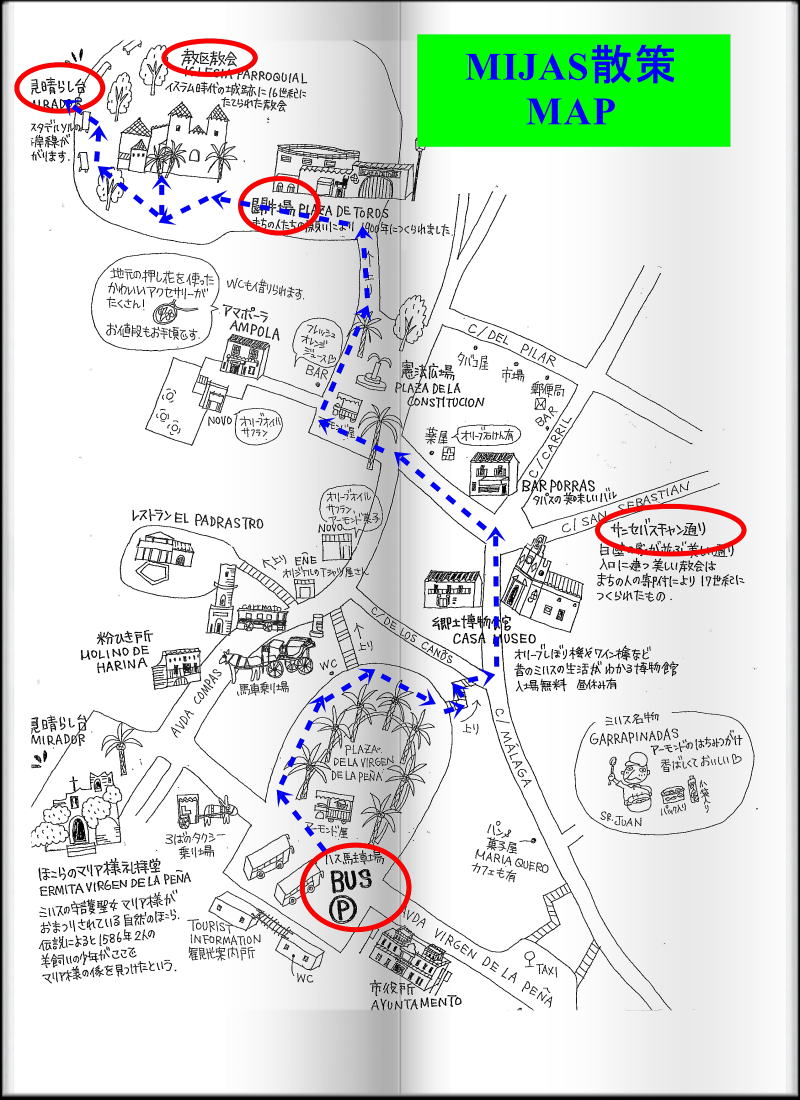スペイン　ミハス